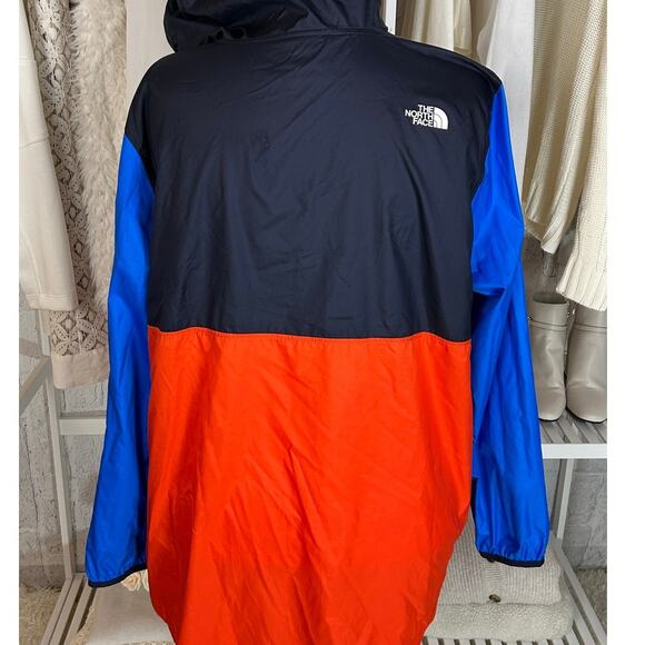 The North Face Women's Size XL Red White Blue USA Windwall Pullover #0493 - Picture 5 of 15